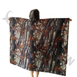 3in1 camuflagem militar ao ar livre capa de chuva poncho mochila capa chuva à prova dwaterproof água esteira toldo caça acampamento caminhada esteiras - Image 1