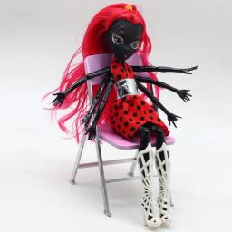 1 pçs de alta qualidade fasion monstro bonecas dráculaura/clawdeen lobo/Frankie Stein/preto wydowna aranha corpo móvel meninas brinquedos - Image 2