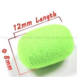 10 pçs carpa isca de pesca espuma boilie pop ups gancho iscas de peixe isca 8mm zig rig espuma marrom vermelho terminal enfrentar falso milho tigre porca - Image 4