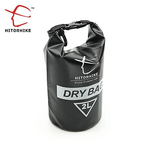 Saco Seco Impermeável Hitorhike 2L: Bolsa Leve para Viagens, Camping, Canoagem e Natação