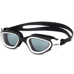 Óculos de natação de silicone ajustáveis para homens e mulheres, lente transparente, anti-nevoeiro, proteção UV, impermeável, adulto, piscina - Image 2