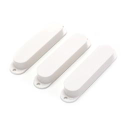 Capas de captador de guitarra de bobina única, capa para capa única, preto, branco, amarelo, guitarra elétrica, 3pcs - Image 5