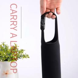 Capa de isolamento térmico para garrafa de água, esportiva profissional, portátil, com fivela de pressão, 500ml - Image 3