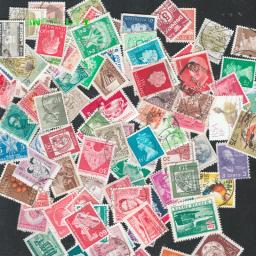 Selos postais vintage com Post Mark, todos diferentes antigos, sem repetição, 100 pcs por lote - Image 6