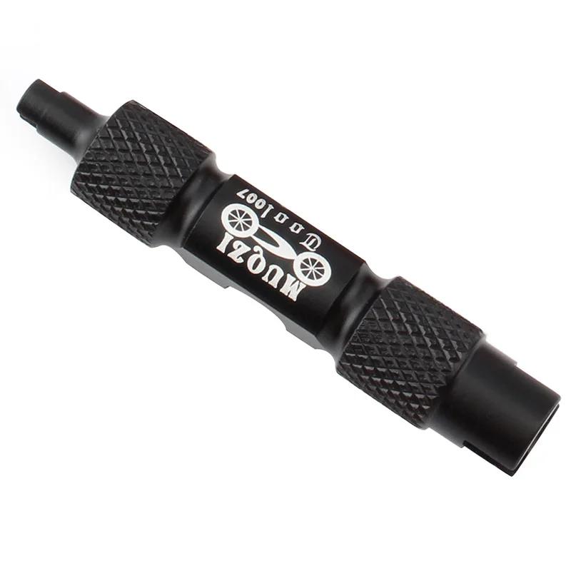 Muqzi mtb bicicleta de estrada schrader presta válvula remoção chave multifuncional válvula pneu instalação chave ferramenta núcleo válvula - Image 1