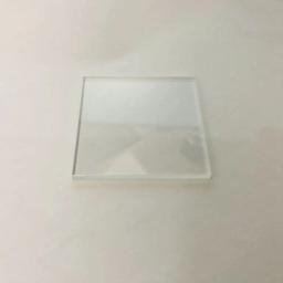2pcs transmissão total 0.7um a 5um tamanho 50x50mm e 5mm de espessura quadrada vidro da janela de safira óptica - Image 1
