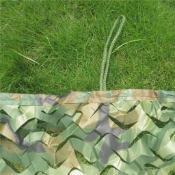 Rede de camuflagem de selva, tenda para caça ao ar livre, guirlandas de madeira, tela camuflada, camping, militar, selva, carro, rede de gota 3*4m - Image 4