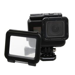 Capa à prova d'água para gopro, proteção para mergulho, touch, suporte, cor preta, gopro hero 5 6 7 black go pro, acessórios - Image 2
