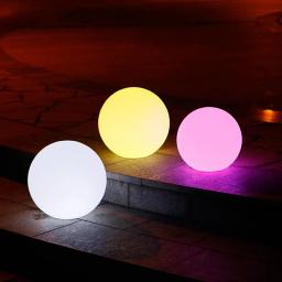 Lâmpada globo de luz led recarregável, mesa com controle remoto, luz noturna para casa, bar, festa de natal, ambiente interno e externo, jardim, piscina - Image 5