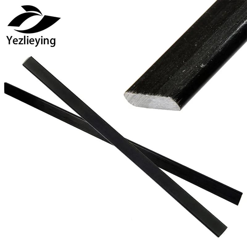 2 pçs 560*30*5mm caça tiro com arco de fibra de vidro preto de alta resistência membros para diy arco wargame tiro com arco - Image 1