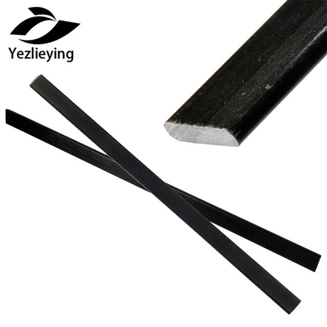 Membros de Arco Fibra de Vidro Alta Resistência Preto 560mm 2 Peças