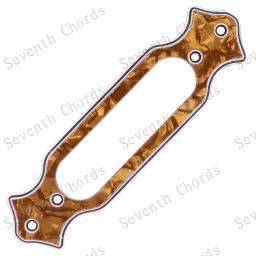 Captador de bobina única mudou para violão, 2 peças, captadores de som de guitarra acústica, suporte de capa de anel de bobina única - Image 4