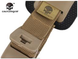 Joelheira de combate Emersongear, estilo arco, em7071 - Image 5