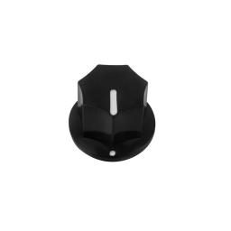 Fleor-plástico amplificador botões para amplificador de guitarra, baixo e guitarra control botão, acessórios de cor preta, 12pcs - Image 2