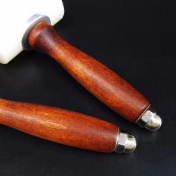 Sanbest artesanato martelo kit de ferramentas de escultura em couro diy 350/320g soco couro martelos de costura ferramentas de corte - Image 4