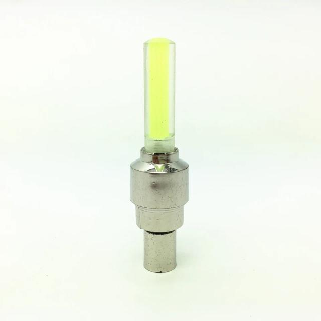 Tampas de Válvula com Luz LED para Pneus de Bicicleta em Diversas Cores - Acessórios de Ciclismo Inovadores