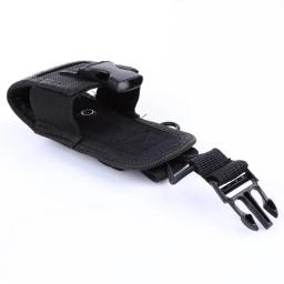 Bolsa de transporte para rádio, capa de nylon com suporte para kenwood baofeng - Image 6