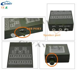 Aparelho com som de aves para caça, à prova de chuva e deserto, mp3 player, aparelho eletrônico com temporizador liga/desliga, pato, ganso, 210 - Image 3
