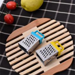 Ralador e Fatiador Portátil Multifuncional, Ferramentas de Cozinha Pequenas e Versáteis, Gadget Útil Mini 4 Lados de Frutas e Vegetais, Cozinha - Image 3
