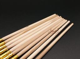 Pincel para pintura de arte com 12 tamanhos, pincel de madeira e lã com alça - Image 4