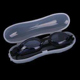 Óculos nadador portátil de plástico, transparente, para natação, portátil, unissex, proteção anti-neblina, à prova d'água - Image 5