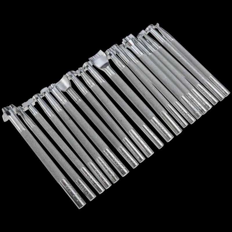 Couro trabalhando sela fazendo ferramentas, esculpindo selos artesanais, nova moda, 20 peças por conjunto - Image 1