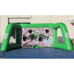Jogo de gol inflável para construção de equipe, uso em chuteiro, quadra de rugby, bola de rugby - Image 3