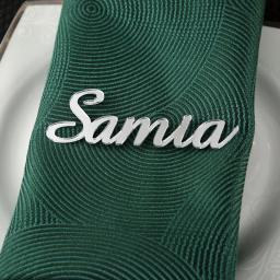 Cartões de casamento personalizados com nomes, marcas de nome personalizadas para convidados, decoração de festas de casamento, caligrafia - Image 2