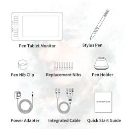 GAOMON PD1161 Desenho Tablet 11,6 Polegada Gráficos Tablet Monitor 8 Teclas de Atalho para Desenho Pintura Design Ilustração Edição - Image 6