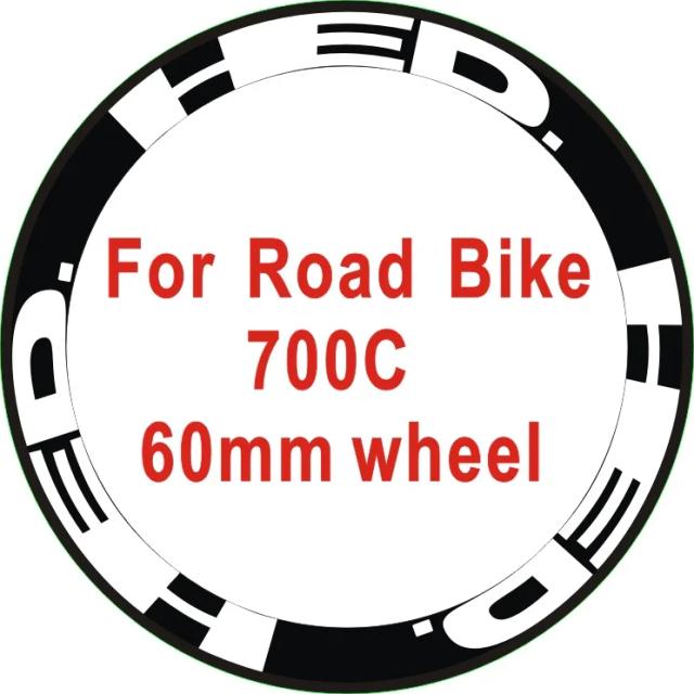 Conjunto de 12 Adesivos Decorativos Coloridos para Rodas de Bicicleta 700c