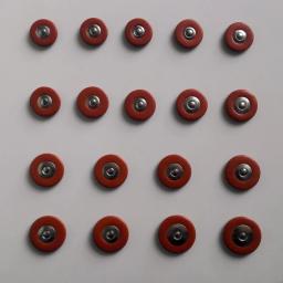 Individual Saxofone Metal Pads, Acessórios de Reparação, 25.5mm, 26mm, 32.0mm, 15 Pc Lot - Image 2