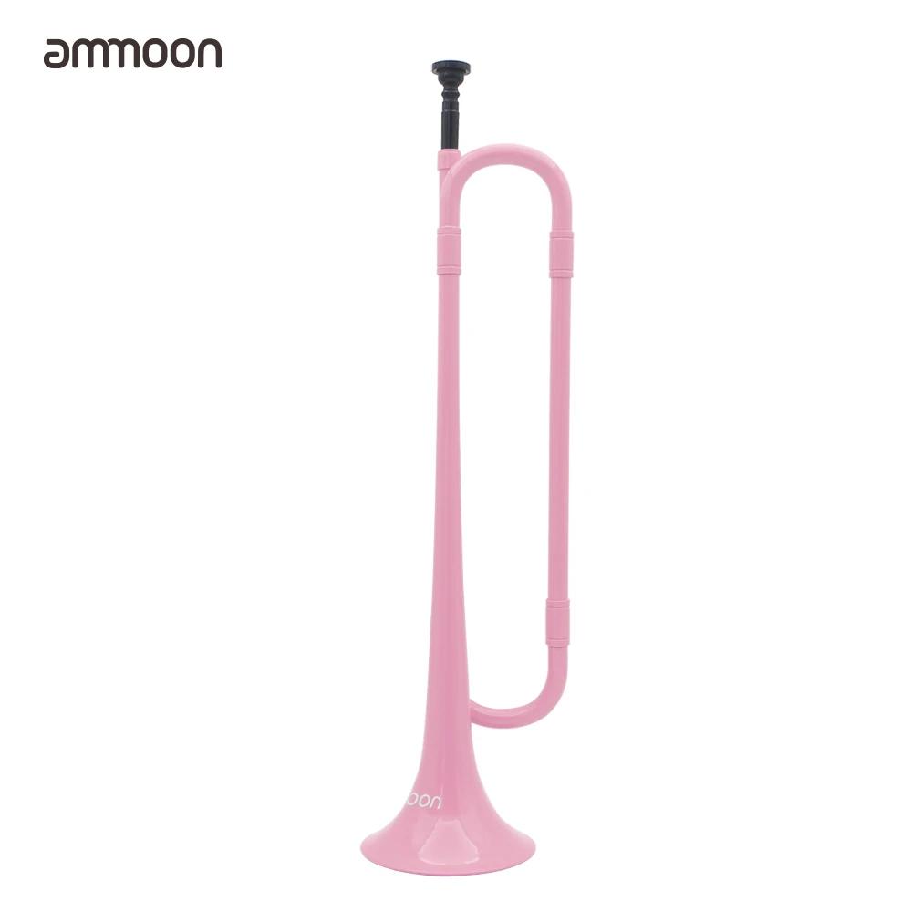 Ammoon-trompete de plástico com boquilha reta, acessório para estudantes da escola, instrumento ecológico, b - Image 1