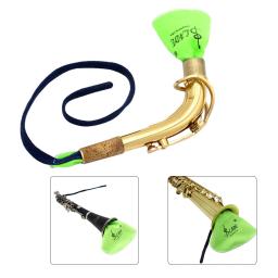 Flauta manutenção kit de limpeza cuidados para saxofone clarinete incluindo bocal escova limpeza pano polegar almofada caso reed - Image 5