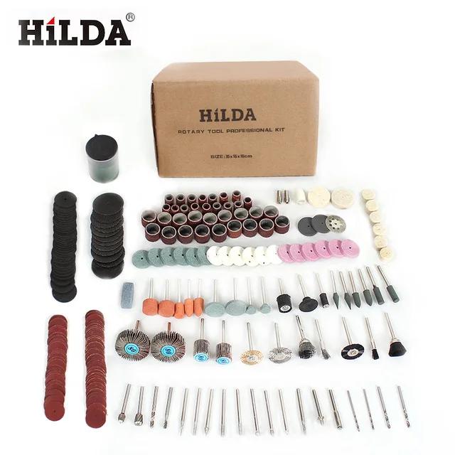 Acessórios Hilda para Ferramentas Rotativas: Corte, Moagem, Lixamento, Escultura e Polimento com Dremel