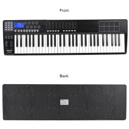 WORLDE-Controlador de Teclado Portátil, 61 Teclas, USB MIDI, 8 RGB, Retroiluminado Colorido, Trigger Pads com Cabo USB, PANDA61 - Image 5