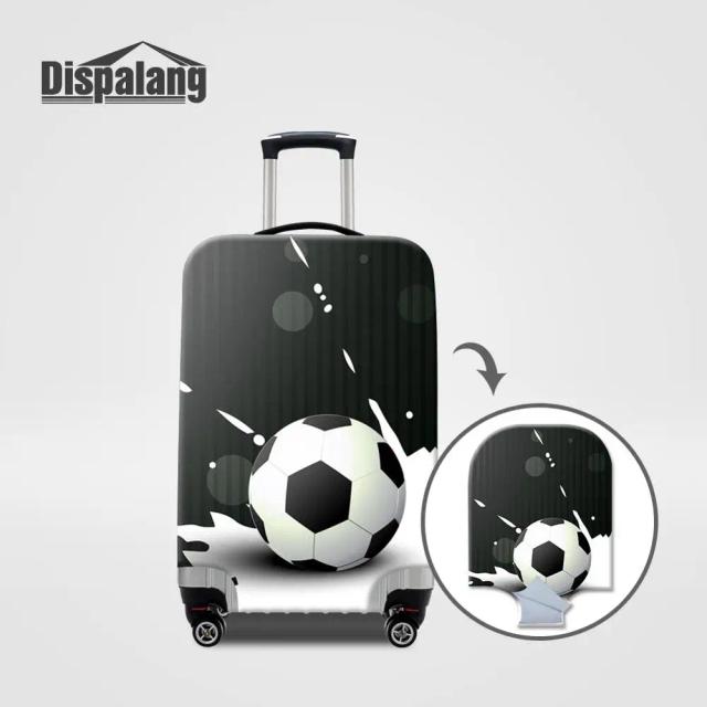 Capa Protetora Estilizada para Bolas de Futebol - Impermeável e à Prova de Poeira, Ideal para Viagens e Uso em Estrada, Design de Desenhos Animados para Jovens Adultos de 18 a 32 Anos