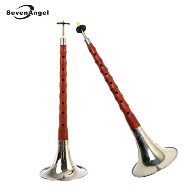 Instrumento Musical de Jacarandá Suona/Shanai: Folclórico Chinês para Iniciantes com Alta Qualidade e Teclas C/D/E/Bb e Principal A/G