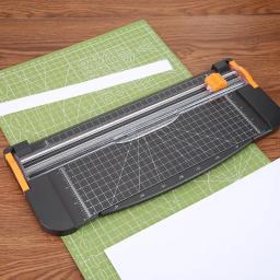 Cortador de papel de plástico com regua, precisão, guilhotina a4, cortador para foto, escritório, scrapbook, máquina de tapete de corte - Image 1
