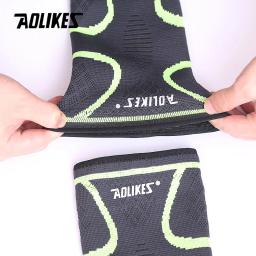 Aolikes-cotoveleira respirável para basquete, futebol, esportes, suporte para cotovelo, cotoveleira, suporte elástico, 1 peça - Image 6