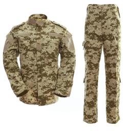 Uniforme de camuflagem ao ar livre do deserto e da selva, uniforme tático, terno de caça, jaqueta e calças BDU - Image 2