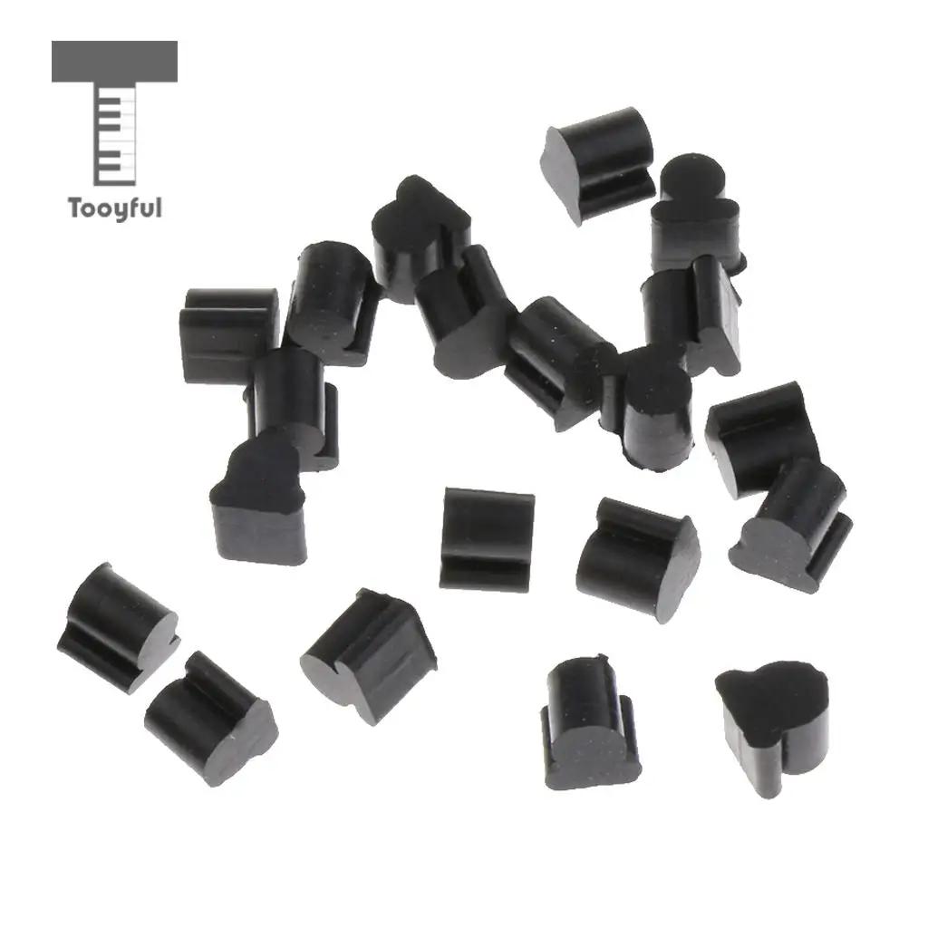 Tooyful Finest-Alto Horn Silicone Pads, Almofada Pad, Black Brass Instrumento Peças para Hornist, 20 pcs - Image 1