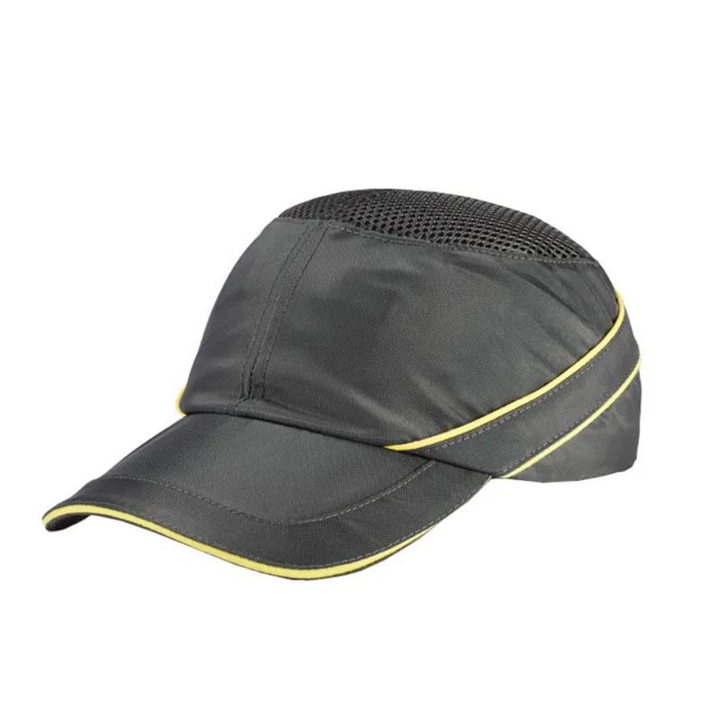 Boné de segurança respirável para trabalho, capacete leve anti-impacto, protetor solar, moda casual, segurança verão - Image 1