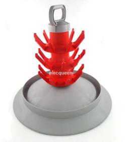 Garrafa Árvore Escorredor e Secador para Garrafas de Cerveja e Vinho, Homebrew, 27 Seat, Novo - Image 2