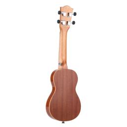 Ukelele soprano abeto 21 ", ukelele 42mm, design slim superfície de alto brilho, placa dedo em mogno, corda delicada ajuste cavidade - Image 5