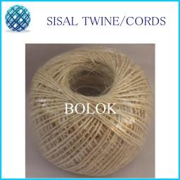 Fio de fibra natural sisal (dia.: 1.5mm, 1 camada torcida) 80m/bola, embalagem sisal com frete grátis - Image 2