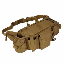 Sacos de ombro de nylon impermeáveis para homens, ao ar livre, montanhismo, cavalgando, caça, peito, cintura, garrafa de água - Image 3