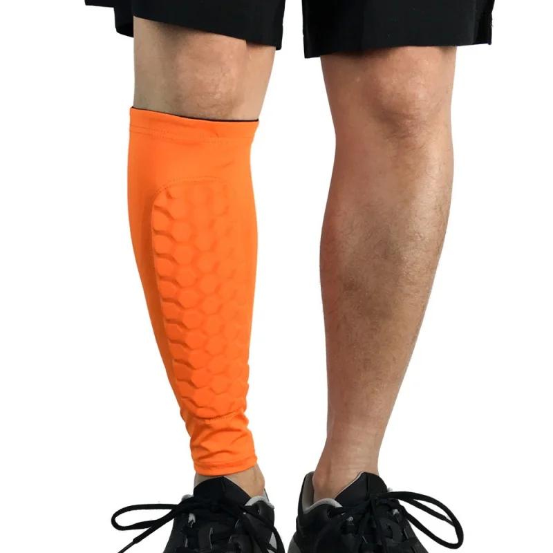 Caneleiras acolchoadas para futebol, protetor de pernas e canelas para práticas esportivas, para adultos e adolescentes, 1 peça - Image 1