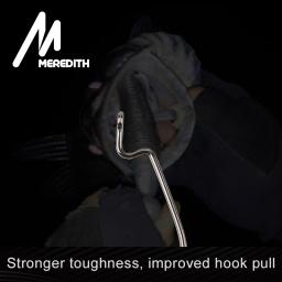 Meredith 50 pçs/lote pesca macio worm ganchos de aço alto carbono ampla super bloqueio anzóis isca softjerk ganchos 8 # -5/0 Equipamento de pesca - Image 4