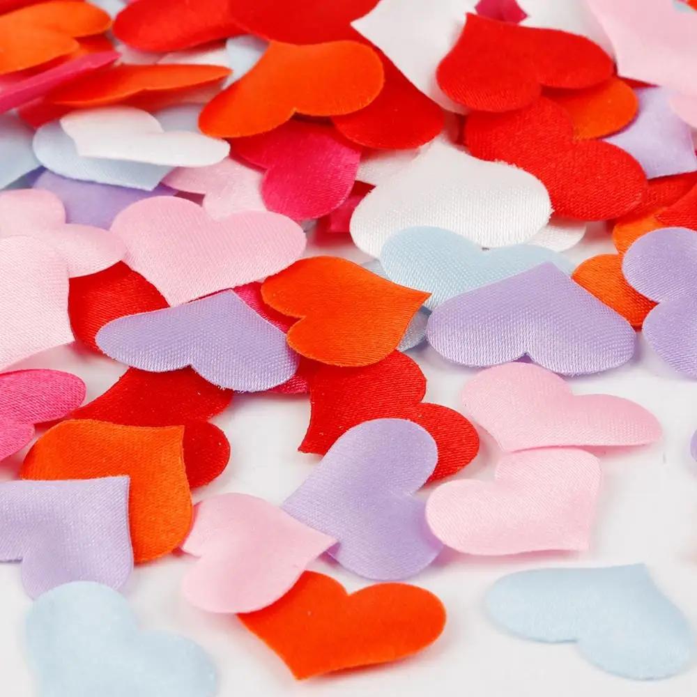 100 Pçs/lote 15-35mm Esponja Em Forma De Coração Confetti Jogando Pétalas Para O Casamento Dia Dos Namorados Presente Home Decor Decoração - Image 1