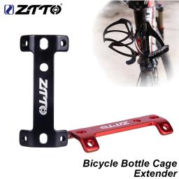 ZTTO-Alumínio Liga Duplo Cabeça Bicicleta Gaiola de Garrafa, Água Cup, Chaleira Titular, Expansão, Mountain Road Bike Quadro, Expansão - Image 1